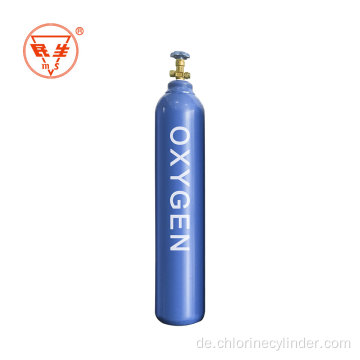 40L Sauerstoffgaszylinder medizinischer Stahl